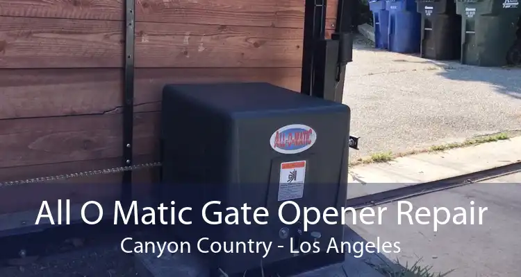 All O Matic Gate Opener Repair Canyon Country - Los Angeles