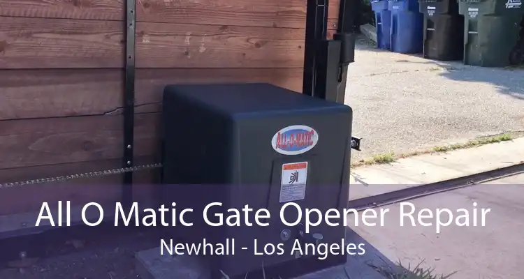 All O Matic Gate Opener Repair Newhall - Los Angeles