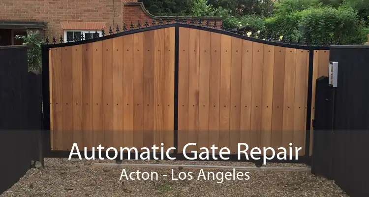 Automatic Gate Repair Acton - Los Angeles