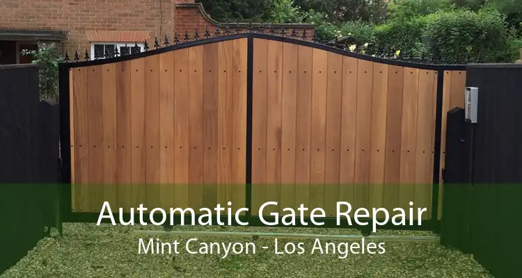 Automatic Gate Repair Mint Canyon - Los Angeles