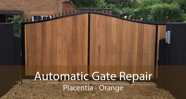 Automatic Gate Repair Placentia - Orange