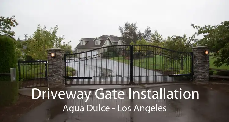 Driveway Gate Installation Agua Dulce - Los Angeles