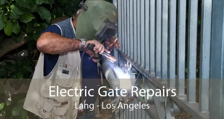 Electric Gate Repairs Lang - Los Angeles