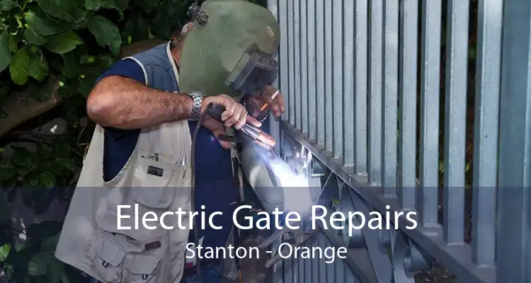 Electric Gate Repairs Stanton - Orange