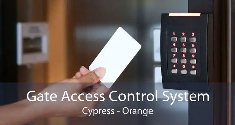 Gate Access Control System Cypress - Orange