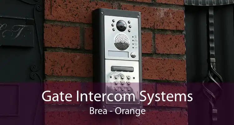 Gate Intercom Systems Brea - Orange