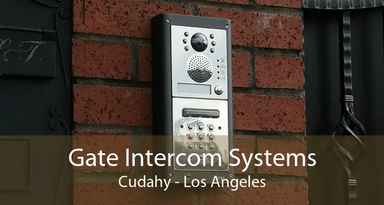 Gate Intercom Systems Cudahy - Los Angeles