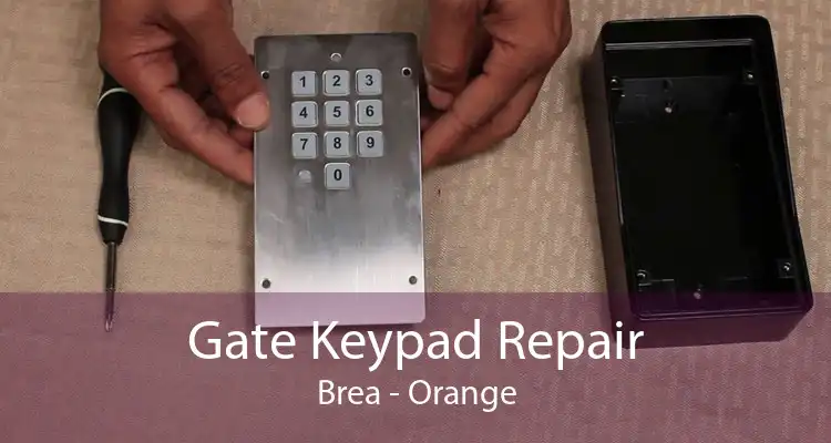 Gate Keypad Repair Brea - Orange