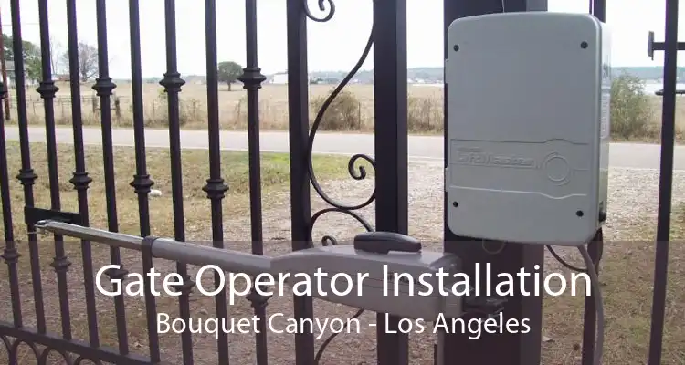 Gate Operator Installation Bouquet Canyon - Los Angeles