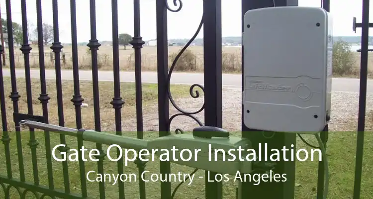 Gate Operator Installation Canyon Country - Los Angeles