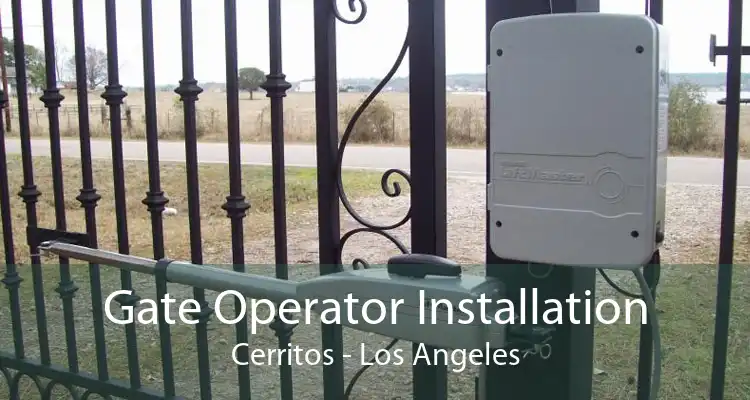 Gate Operator Installation Cerritos - Los Angeles