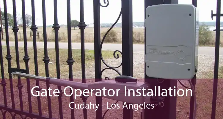 Gate Operator Installation Cudahy - Los Angeles