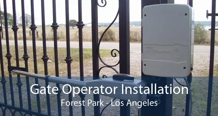 Gate Operator Installation Forest Park - Los Angeles