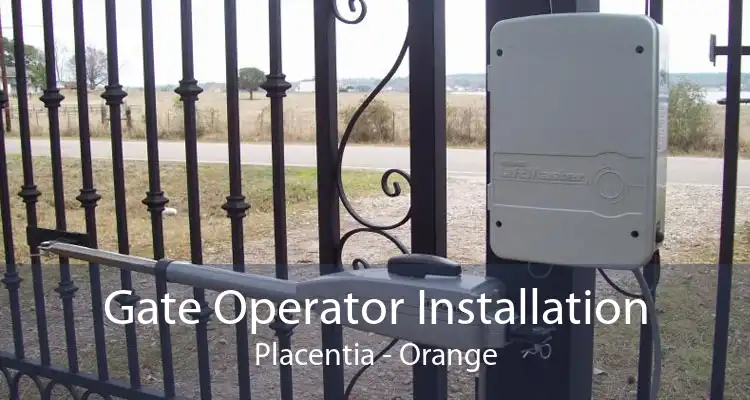 Gate Operator Installation Placentia - Orange