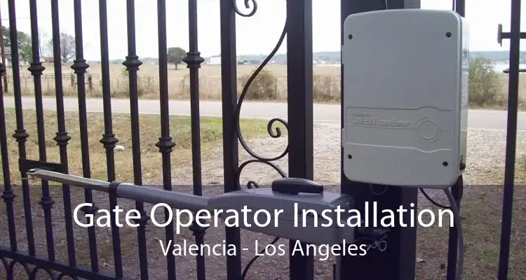 Gate Operator Installation Valencia - Los Angeles