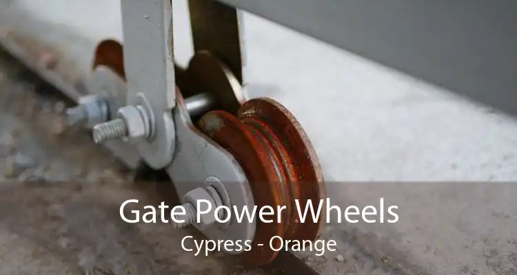 Gate Power Wheels Cypress - Orange