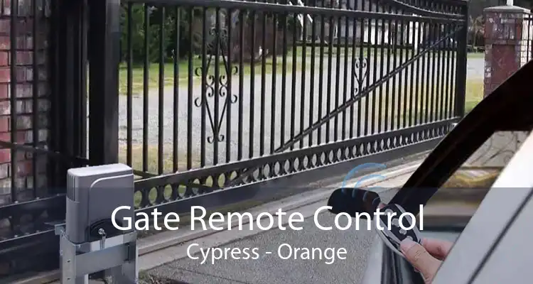 Gate Remote Control Cypress - Orange