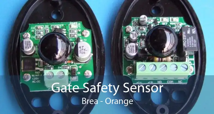 Gate Safety Sensor Brea - Orange