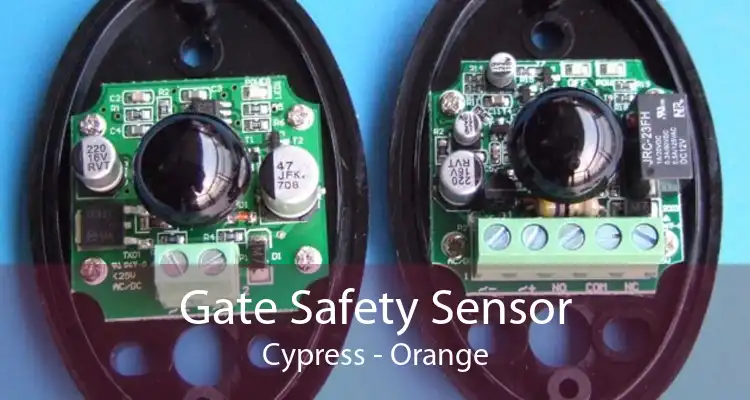 Gate Safety Sensor Cypress - Orange