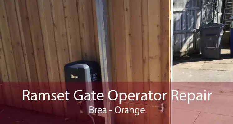 Ramset Gate Operator Repair Brea - Orange