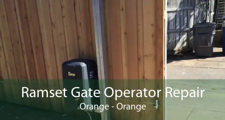 Ramset Gate Operator Repair Orange - Orange