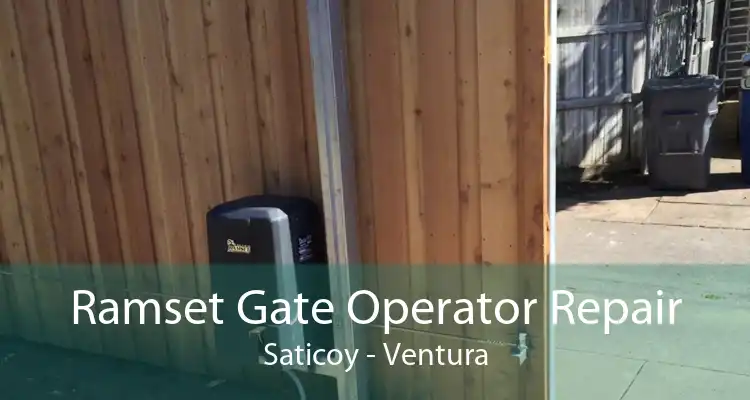 Ramset Gate Operator Repair Saticoy - Ventura