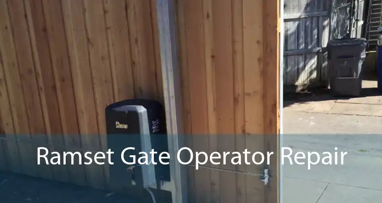 Ramset Gate Operator Repair 