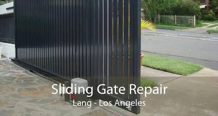 Sliding Gate Repair Lang - Los Angeles