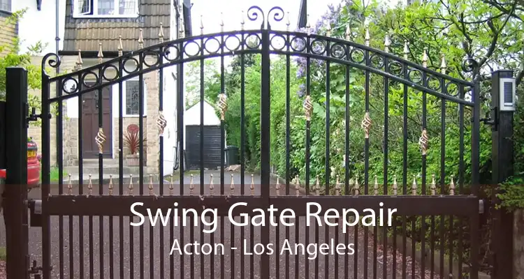 Swing Gate Repair Acton - Los Angeles