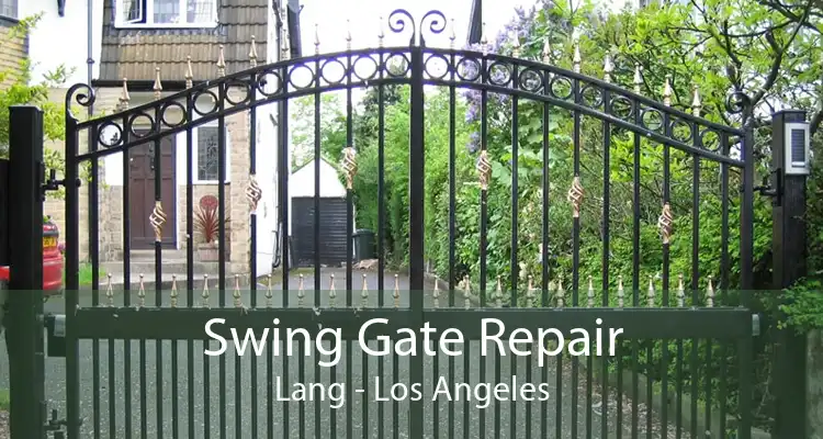 Swing Gate Repair Lang - Los Angeles